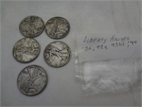 Liberty Half Dollars: 1936-1944
