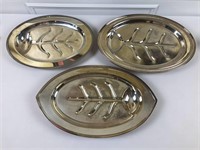 Silver Plated Meat Serving Tray lot