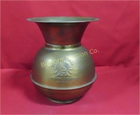 Brass Spittoon Redskin Brand Chewing Tobacco