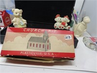 Plasticville Chruch vintage Kit