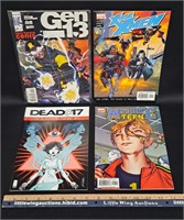 4 Assorted Comic Books