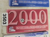 2000-D  UNITED STATES  MINT UNCIRCULATED COIN SET