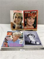 Lot Of Vintage Diana Magazines