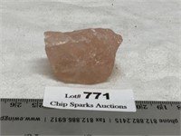 Rose Quartz Crystal Stone Speciman
