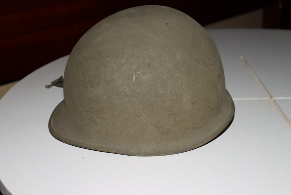 U. S. M1 Military helmet with liner