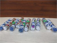 10 Packs of Mini Christmas Bows