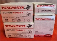 W - MIXED LOT OF WINCHESTER AMMUNITION (W24)