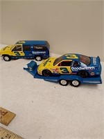 Dale Earnhardt diecast Wrangler towing package