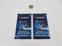 2 booster pack Magic The Gathering, Murders at