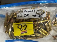 HORNADY 6.5CM, 100RDS