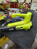 Ryobi 18v jet blower and 2 ah battery