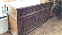 Century brand buffet, 3 drawers with2 large