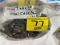 7.62X39 STEEL CASE, 100RDS