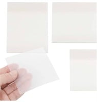 YUBX 3 Sizes Transparent Sticky Notes