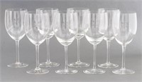 Williams & Sonoma Crystal Wine Glasses, 8