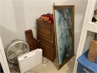 Cabinet, Fan, Print, and More (LOCATED IN