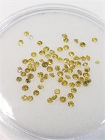 $800  Lab Grown Yellow Diamond(1ct)