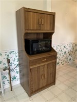 Microwave Storage Cabinet