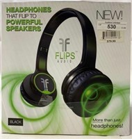 FLIPS AUDIO - Headphones That Flip To POWERFUL SPE