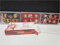 2008  US Mint  Silver Proof Set Coins