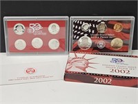 2002 US Mint  Silver Proof Set Coins
