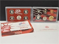 2004 US Mint  Silver Proof Set Coins