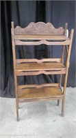 ARTS AND CRAFTS ANTIQUE FOLDING BOOKSHELF