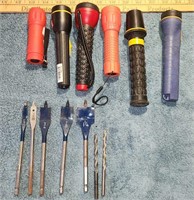 FLASHLITE AND DRILL BIT LOT