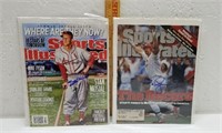 2 Signed Sports Illustrated - Stan Musial & Mark