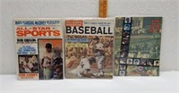 Lot of 3 Vintage Baseball magazines-New York Mets