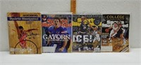 Lot of 4 Signed Sports Illustrated - Tim Tebow,