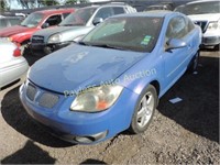 2008 Pontiac G5 1G2AL18F587100029 Blue