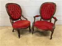 Set of Victorian Parlor Chairs
