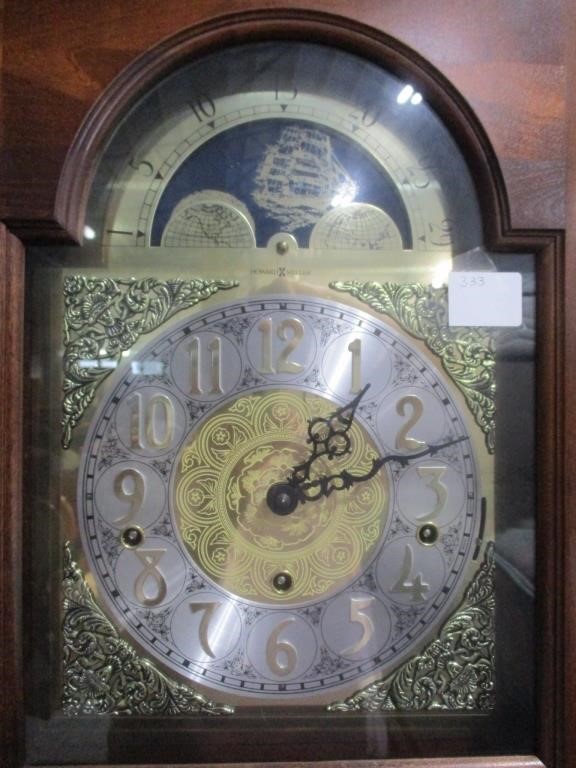 333-HOWARD MILLER GRANDFATHER CLOCK