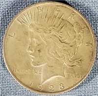 1923 Peace Dollar EF 40