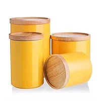 SWEEJAR Ceramic Food Storage Jar Set, 4 Pieces, 58