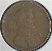 1919-S Lincoln Cent Fine