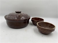 Brown Assorted Crocks/Pottery