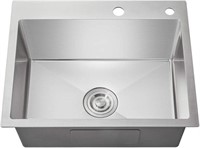 OUGOO 25x18 Stainless Steel Sink