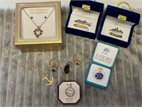 Nice lot of jewelry w/ sterling