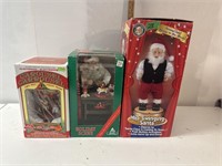 Electronic Carousel/ musical Santa/ Dancing Santa