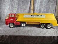 TONKA SUPER TANKER TRUCK & TRAILER
