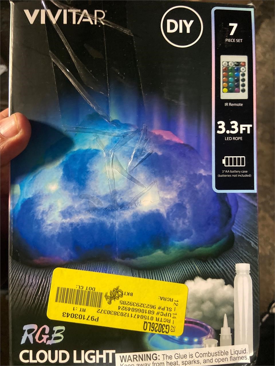 $40 Vivitar RGB cloud lightb