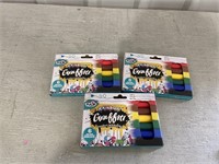 Rainbow Graffiti Fabric Markers