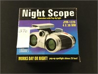 night scope binoculars w/ scope (display)