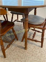 dining room table with leaf not chairs