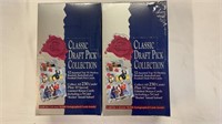 Pair of Factory Sealed boxes of 1991 Classic