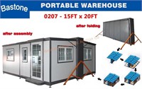 Bastone 15 x 20 Mobile Warehouse/Office