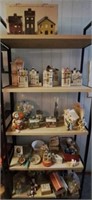 Contents on Shelves, Ceramic Houses