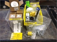 LOT OF NEW MISC OCCUPANCY SENSORS AND PLUGS, ETC